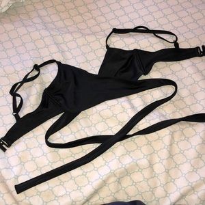 Wolf & Whistle wrap bikini top